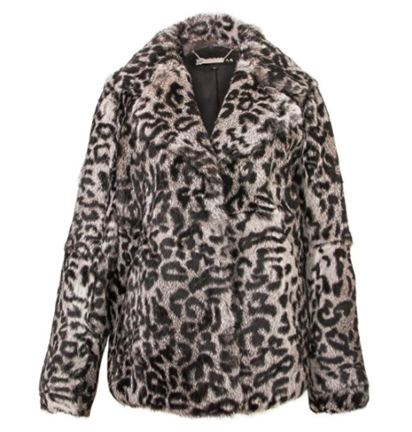 Chaqueta de pelo sintético