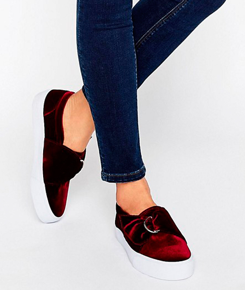 cuidados de un zapatos de terciopelo