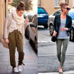 Look pantalones oliva