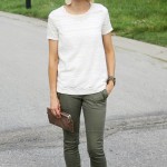 pantalones verdes para mujer