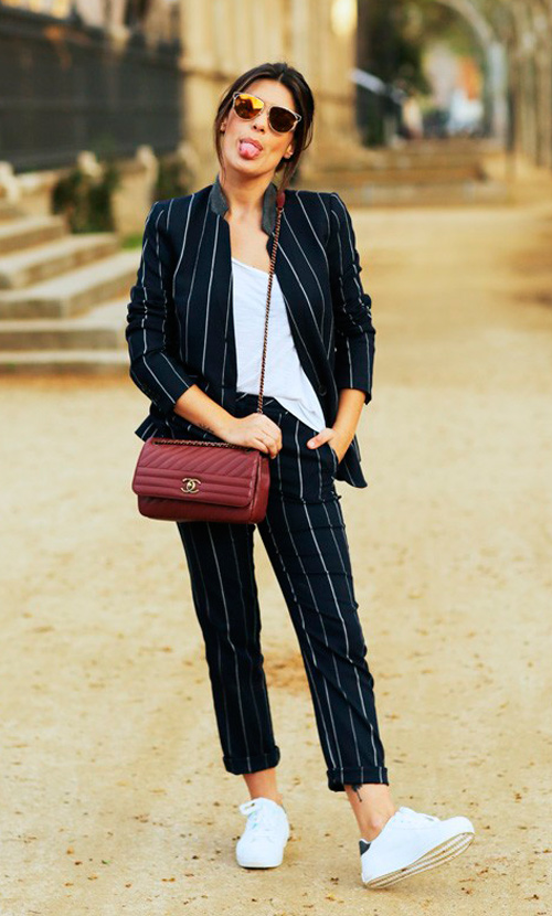 traje de chaqueta mujer