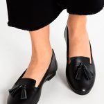 mocasines charol mujer