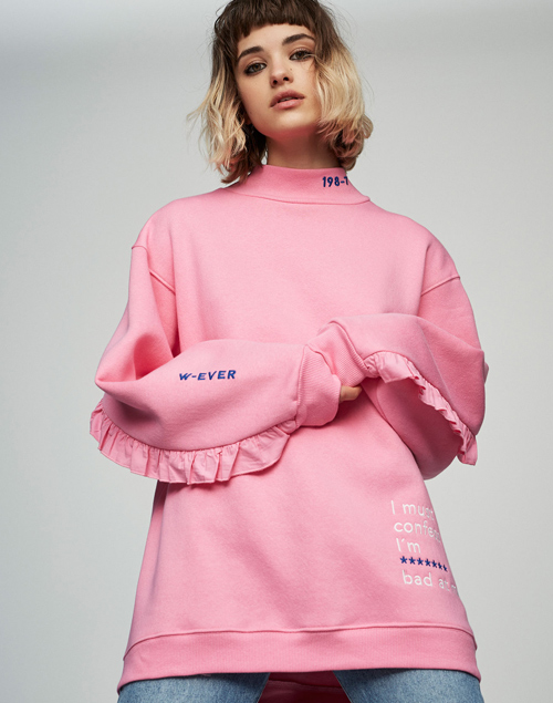 sudaderas con volantes originales