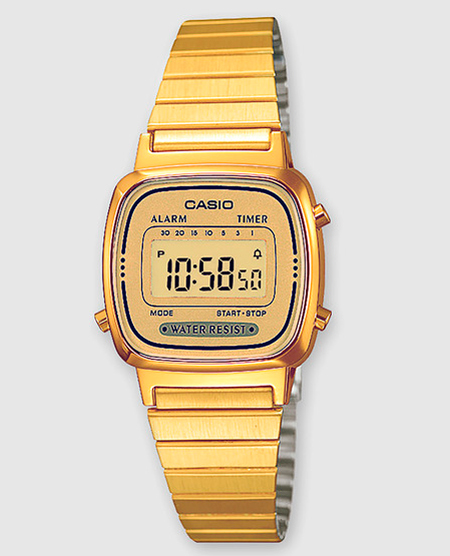relojes dorados mujer moda