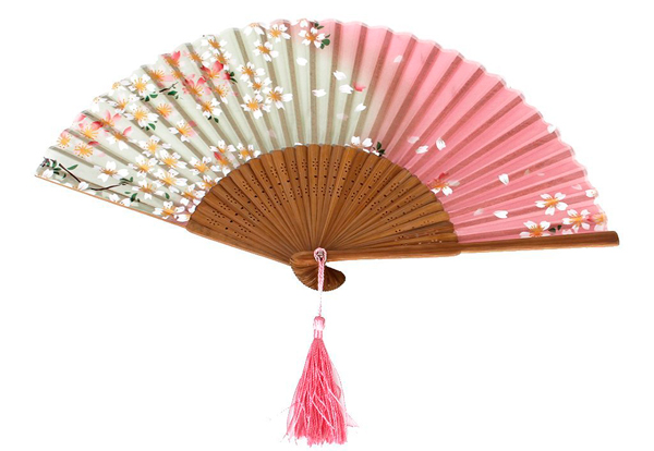 abanicos pintados a mano modernos