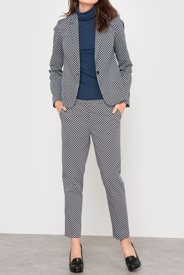 chaqueta de cuadros mujer