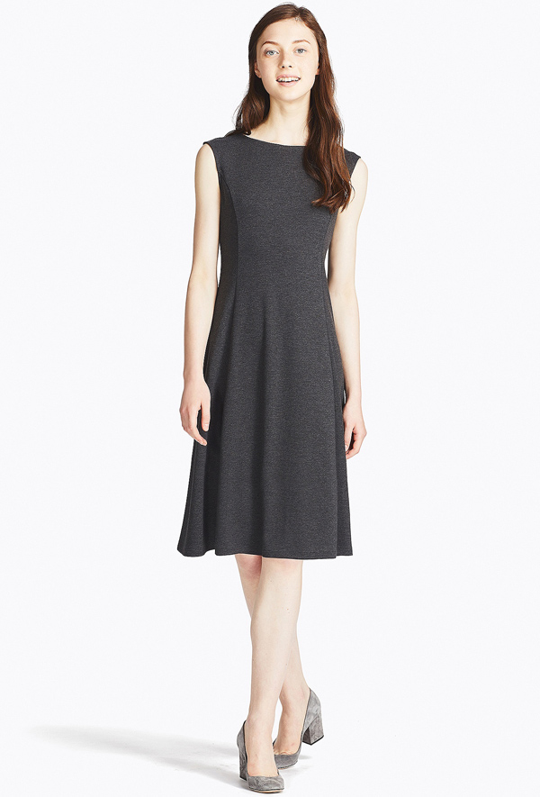 vestidos manga larga corto