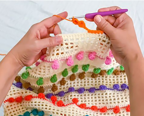ponchos crochet
