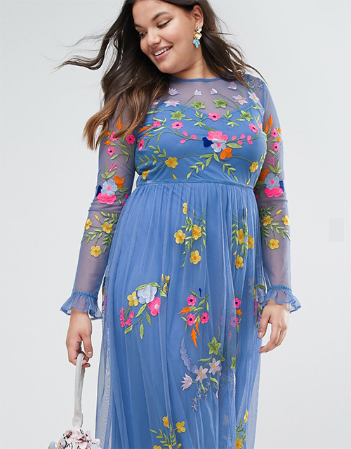 vestidos noche 2018