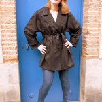 chaqueta piel negra mujer