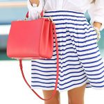 falda larga azul rey