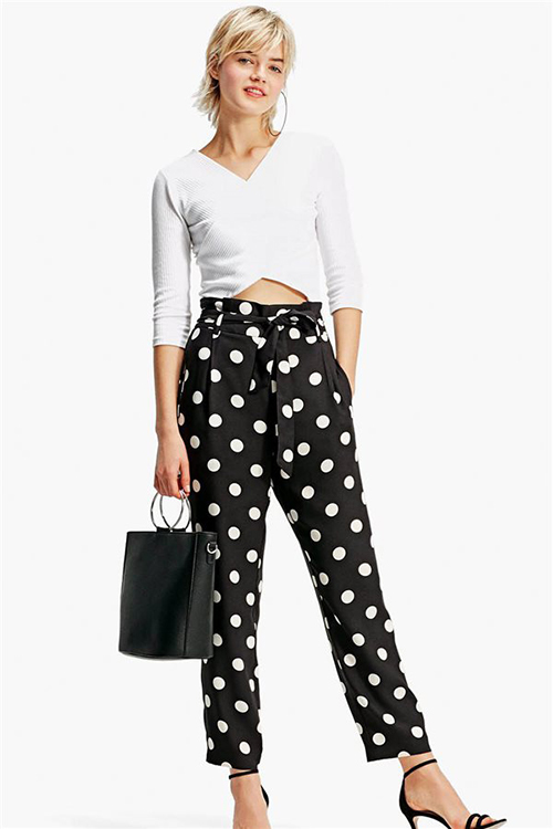 ▷ 【 Cómo Llevar Unos Pantalones con Lazo en la Cintura 】 ®
