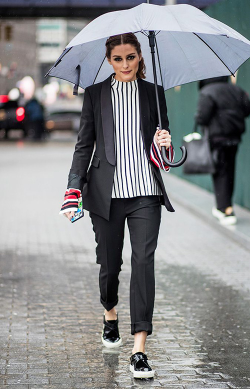 cómo vestir un día de lluvia