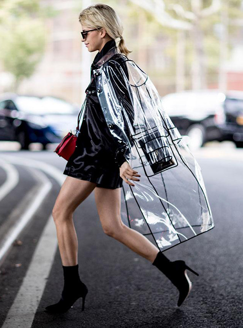 impermeables transparentes