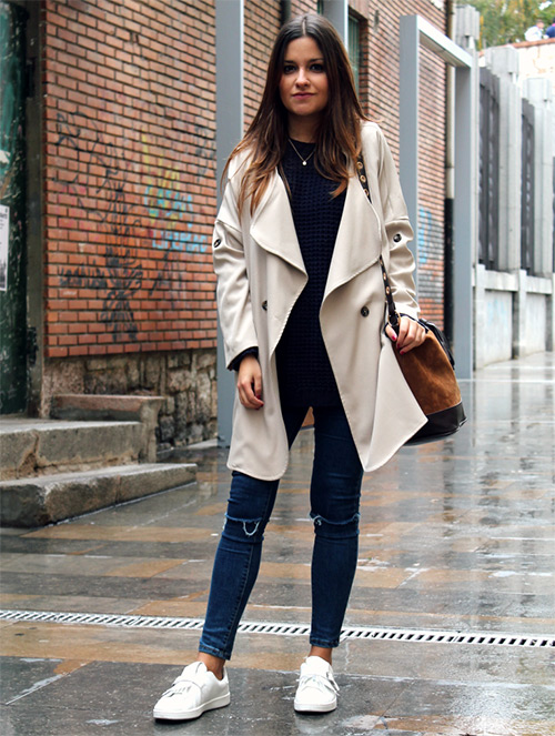outfit invierno lluvia