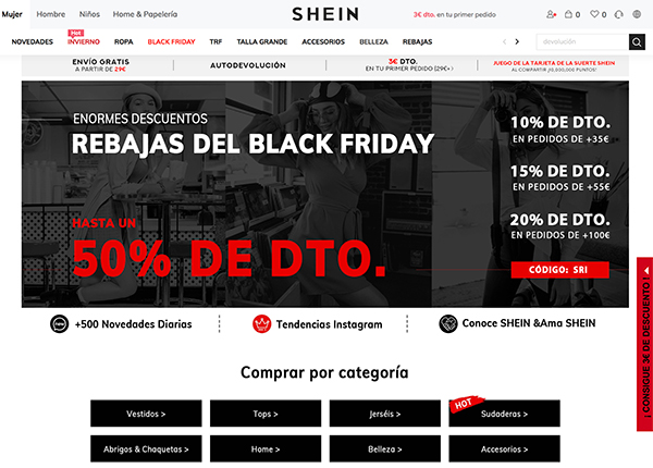 tienda china de ropa online barata