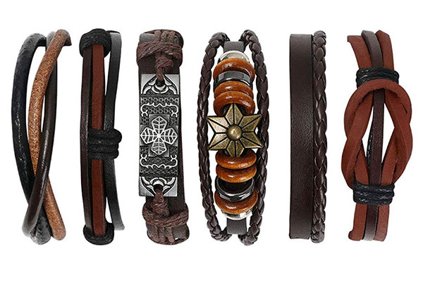 hacer pulseras de cuero paso a paso