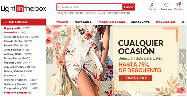 ropa economica online españa