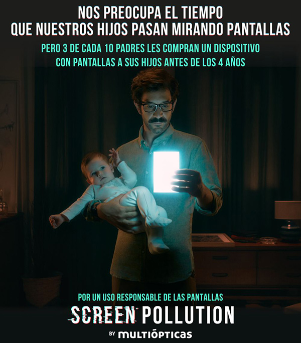 gafas antifatiga - campaña screen pollution