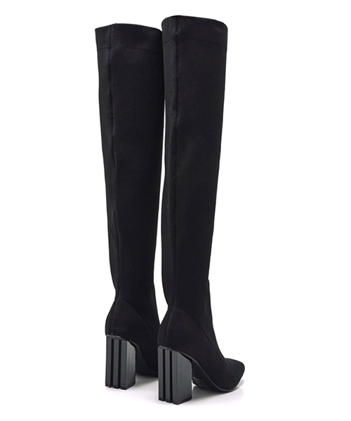 botas mosqueteras tacon