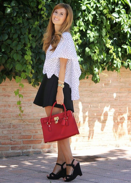 bolso rojo Tous bolso rojo Tous