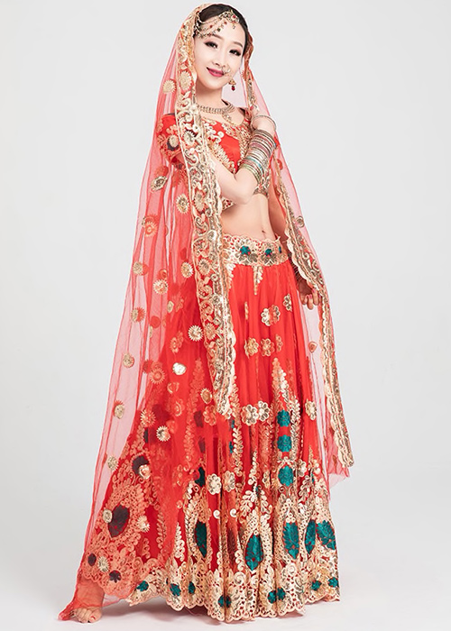 vestidos hindues mujer