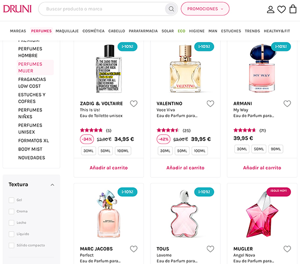 comprar perfumes baratos originales