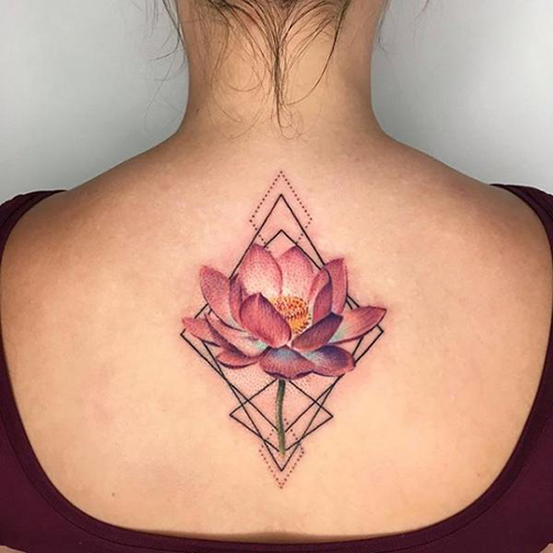 mandala tattoo espalda