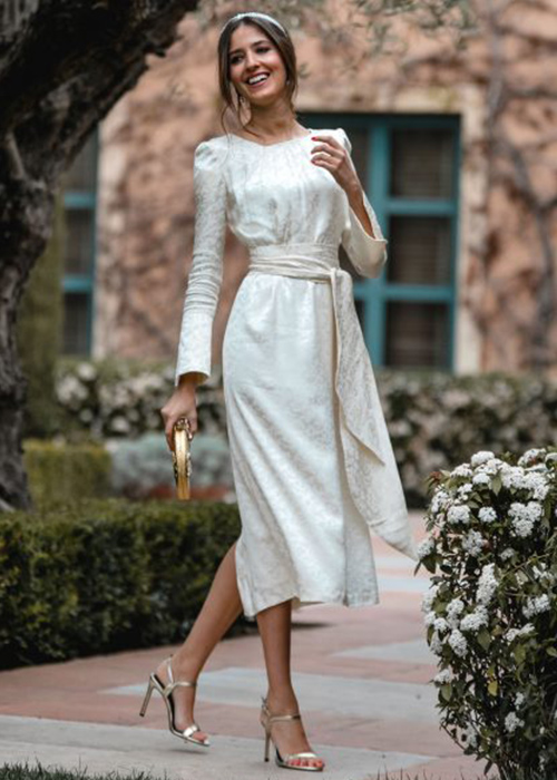 vestidos blancos elegantes