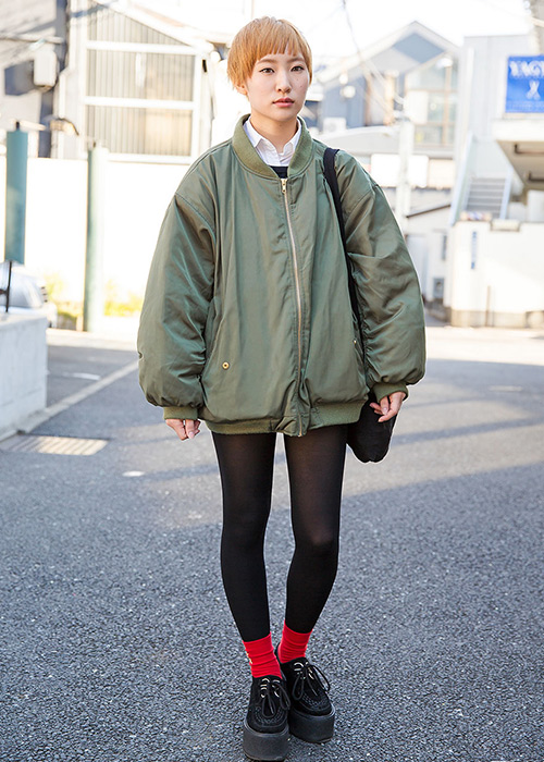 bomber oversize mujer