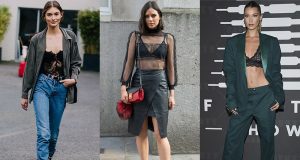 cómo combinar la ropa de encaje