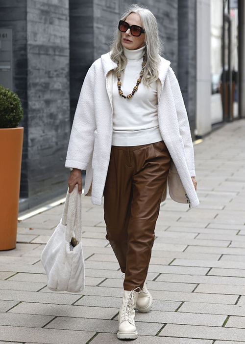 ropa moderna para mujeres de 60 años