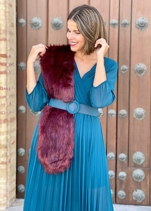 boda invierno estola para boda