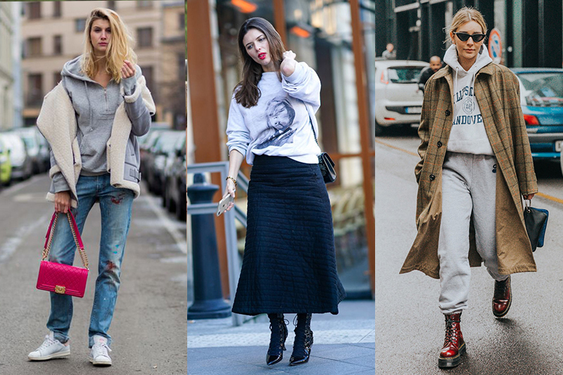 ⊛ Cómo Combinar Una Sudadera Gris de Mujer ⇒ 【¡Guía!】 ❤️