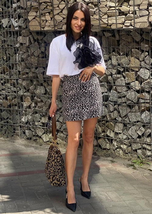 como combinar animal print