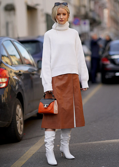 outfit botas blancas invierno outfit botas blancas invierno