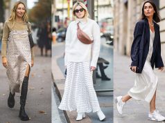 vestido de tirantes en invierno