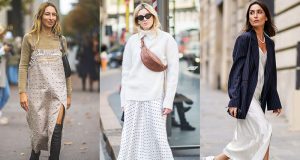 vestido de tirantes en invierno