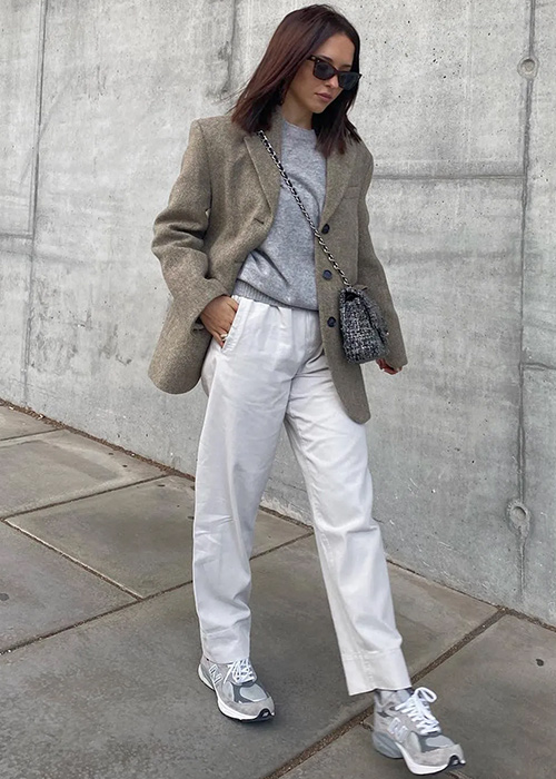 look new balance gris