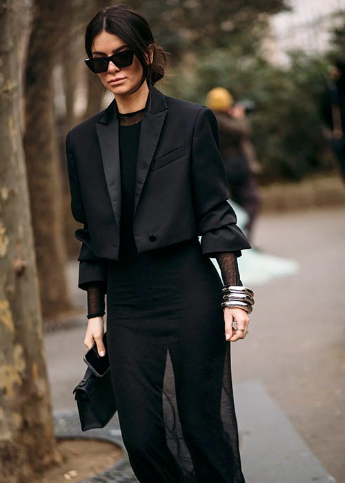 looks chaqueta corta mujer