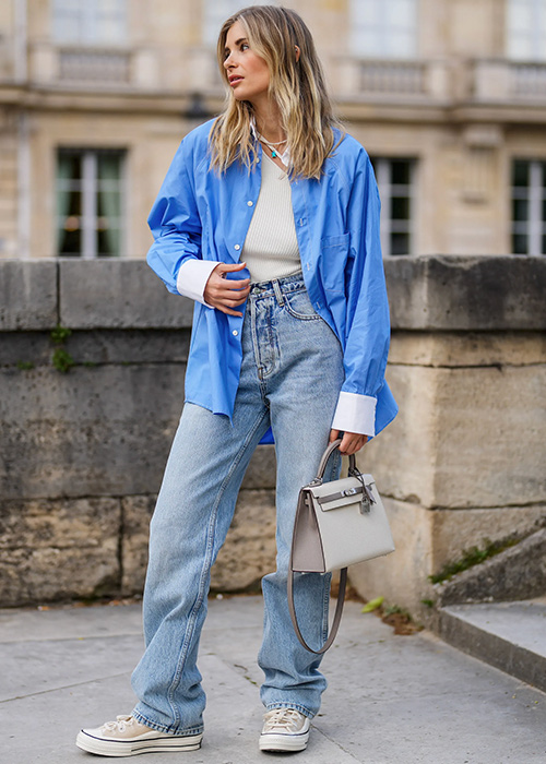 look camisa y pantalon mujer