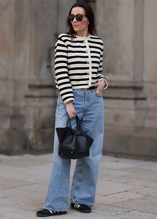 adidas samba con jeans