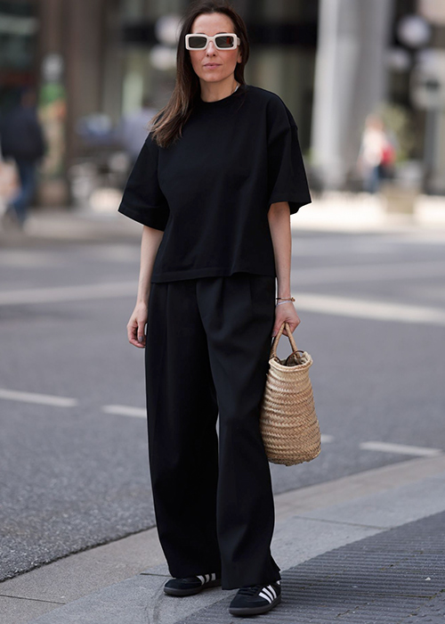 samba adidas outfit mujer