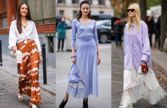 cómo usar falda larga si eres bajita