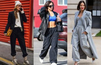 looks con pantalones jogger mujer