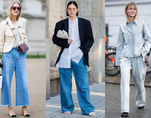 Cómo combinar unos vaqueros anchos combinar vaqueros anchos mujer