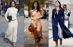 ideas para combinar botas con vestidos