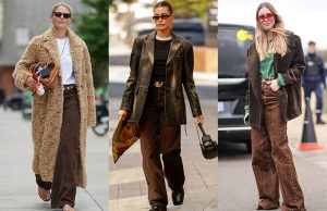 Cómo combinar unos vaqueros marrones de mujer vaqueros marrones mujer tendencias