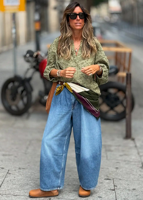 mejores pantalones balloon para mujer