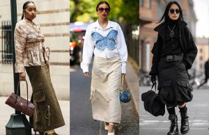 Cómo combinar una faldo cargo con estilo outfits urbanos con falda cargo